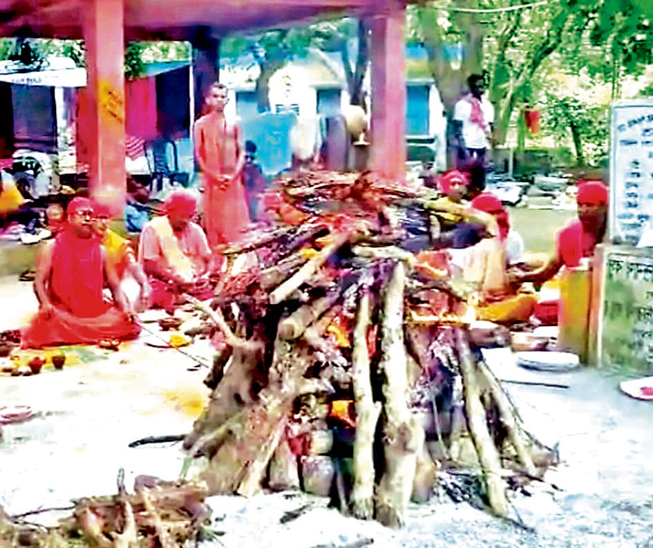 आस्था : श्यामारूपा मंदिर में हुआ कौशिकी अमावस्या पर हवन-यज्ञ