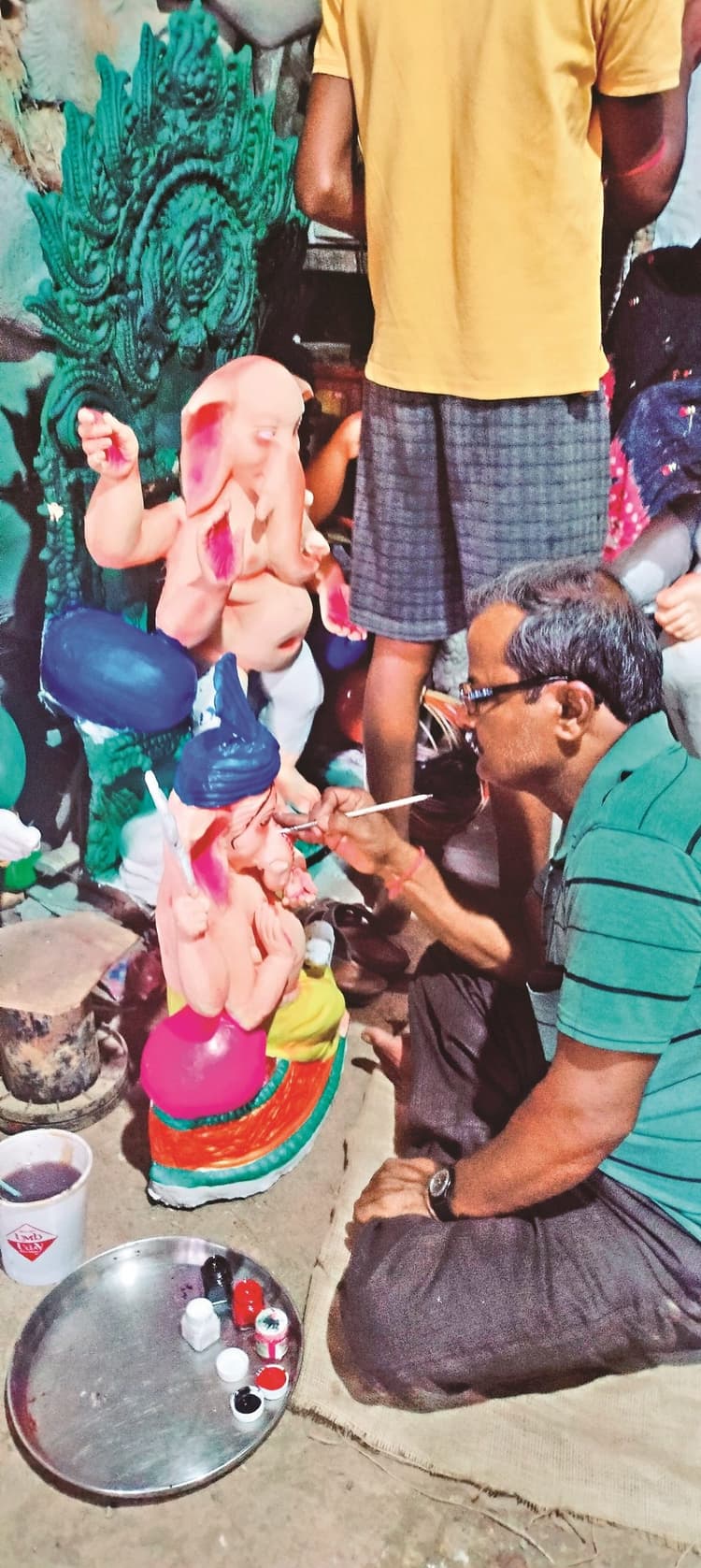 Ranchi News : गणेशोत्सव के रंग में रंगी राजधानी, तैयारी जोरों पर