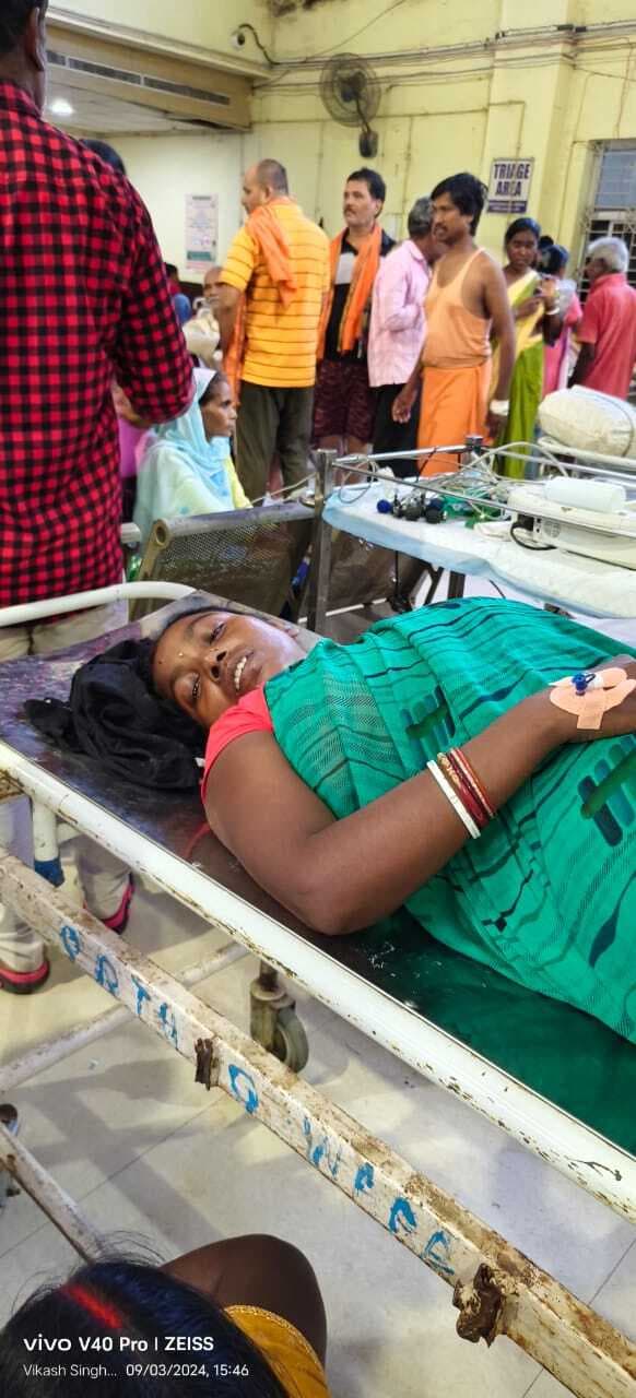 घर में घुसकर महिला के साथ मारपीट, गंभीर रूप से घायल