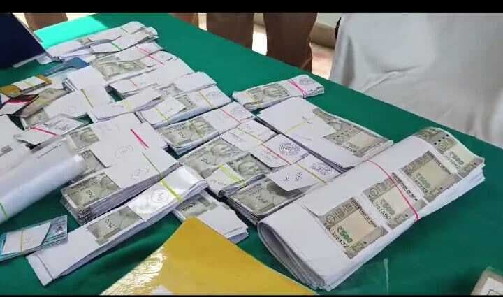 किराना दुकान में चल रहा था जाली नोट छापने का कारखाना