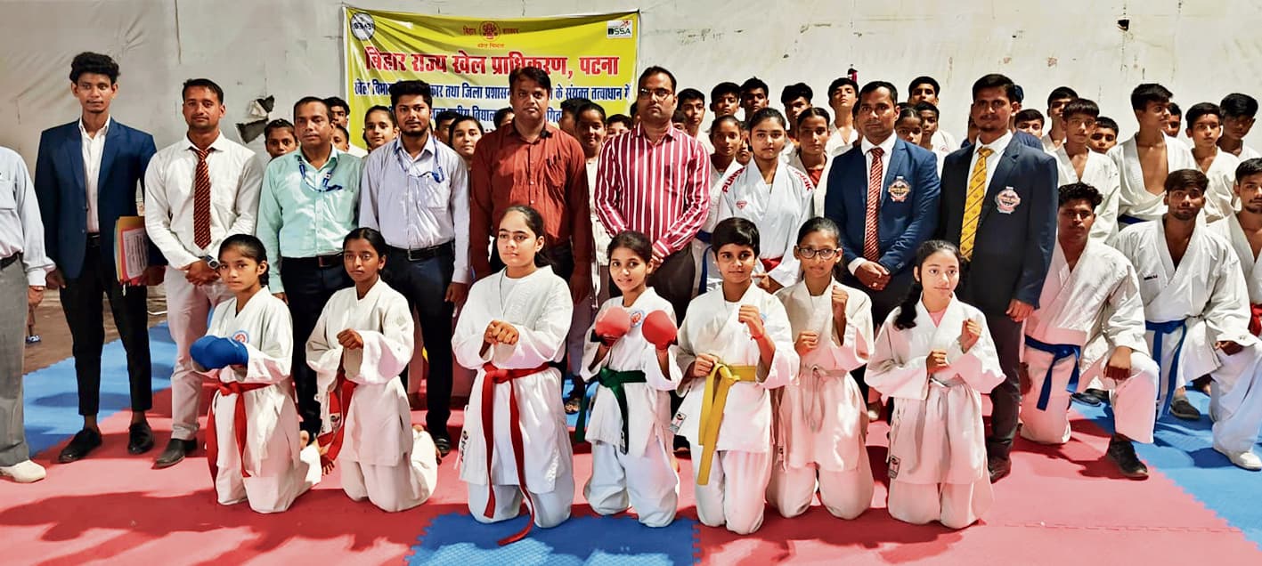 अंतिम दिन कराटे, भारोतोलन और खो-खो प्रतियोगिताओं में छात्रों ने आजमाया अपना दांव