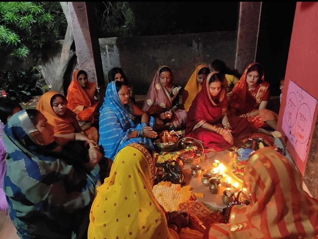 Jamui News : अखंड सुहाग को लेकर महिलाओं ने किया तीज व्रत, रखा उपवास