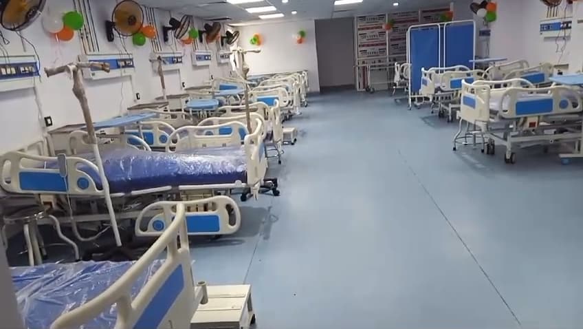 वीसी के माध्यम से केंद्रीय स्वास्थ्य मंत्री ने किया सदर अस्पताल के आइसीयू कक्ष का उद्घाटन