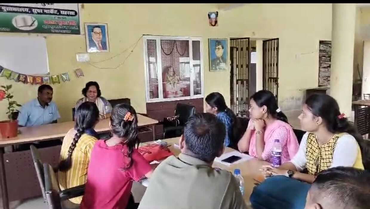 पुस्तकालय के लिए उपयोगी सामान देने की घोषणा