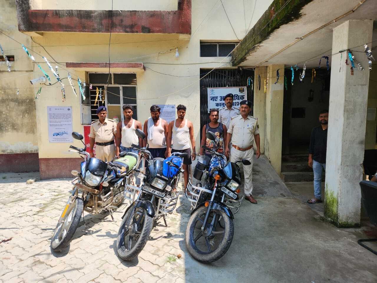 वाहन चोर गिरोह के नेटवर्क का खुलासा