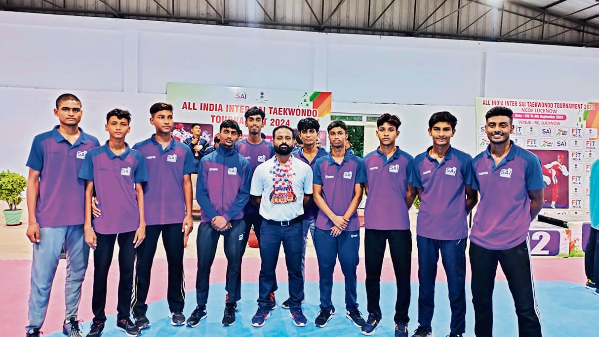 ऑल इंडिया ताइक्वांडो प्रतियोगिता में साइ पटना  ने जीते 10 पदक
