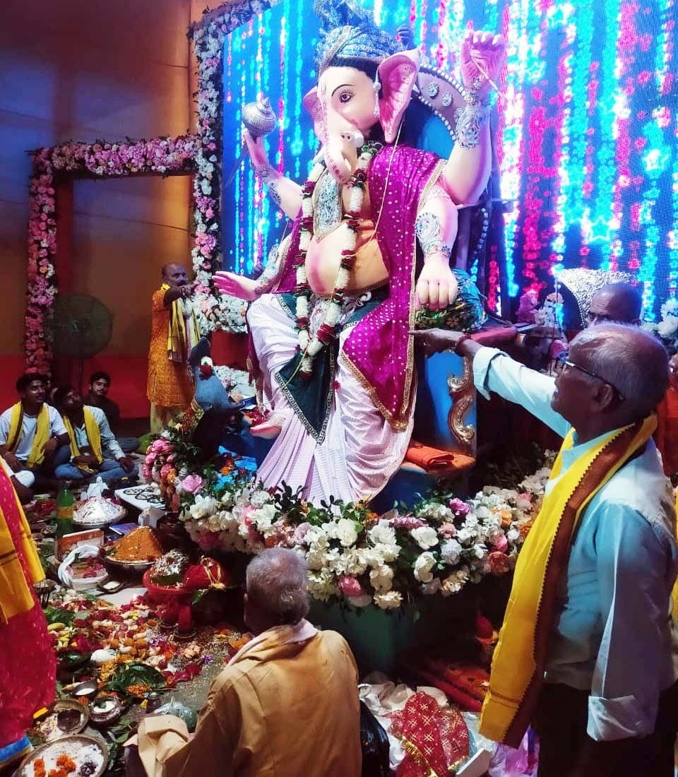 घर-घर भगवान गजानन की गूंज पूजन अनुष्ठान से भक्तिमय हुआ शहर का माहौल