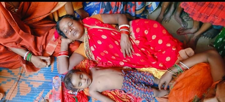 काली बिरनियों के काटने से बच्ची की मौत, मां व भाई की स्थिति गंभीर
