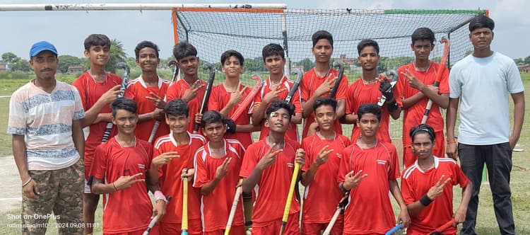 हॉकी सब जूनियर मैन स्टेट चैंपियनशिप में सहरसा ने पटना को हरा फाइनल में किया प्रवेश