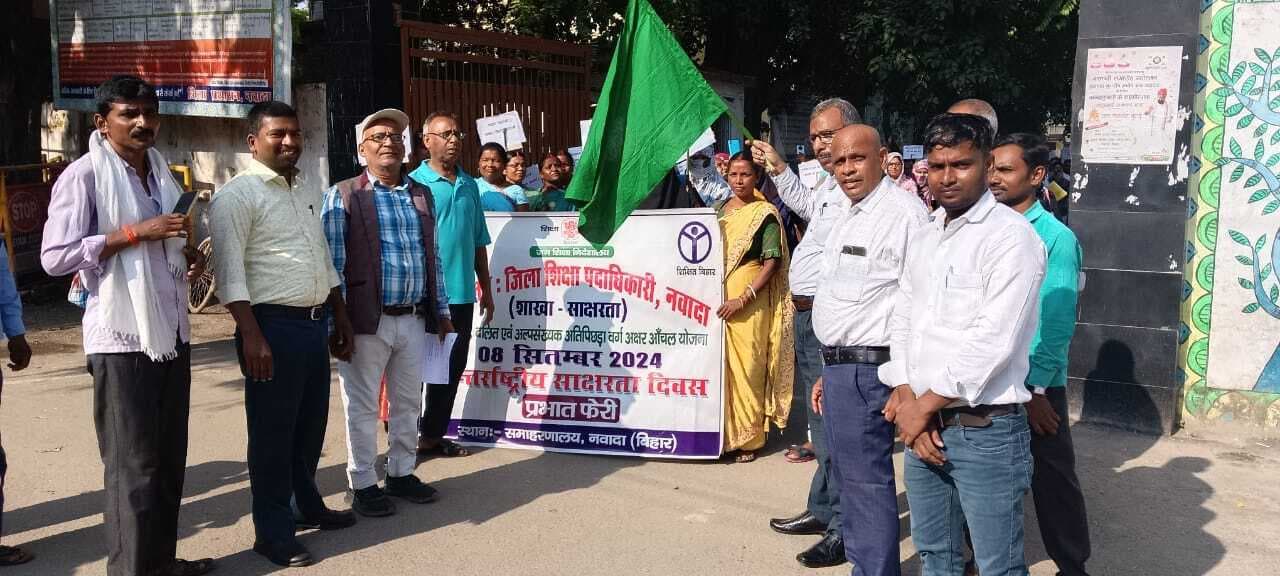 जिले में साक्षरता दर बढ़ाने के लिए मिलकर कर रहे हैं काम : डीपीओ