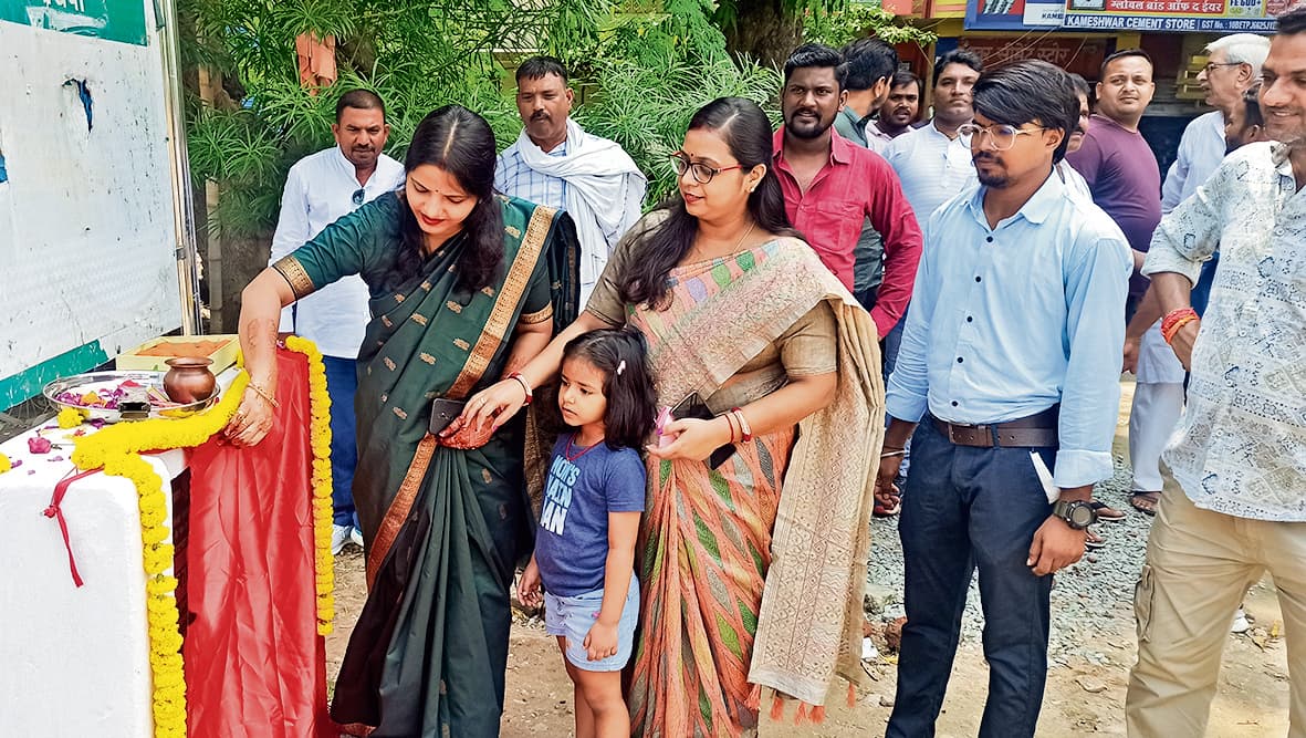 61.89 लाख रुपये की योजनाओं का मेयर ने किया शिलान्यास व उद्घाटन