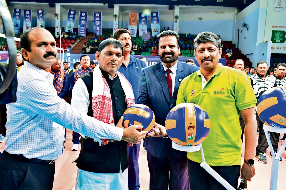 बिहार वॉलीबॉल लीग में मिथिला, मगध और पाटलिपुत्र की जीत