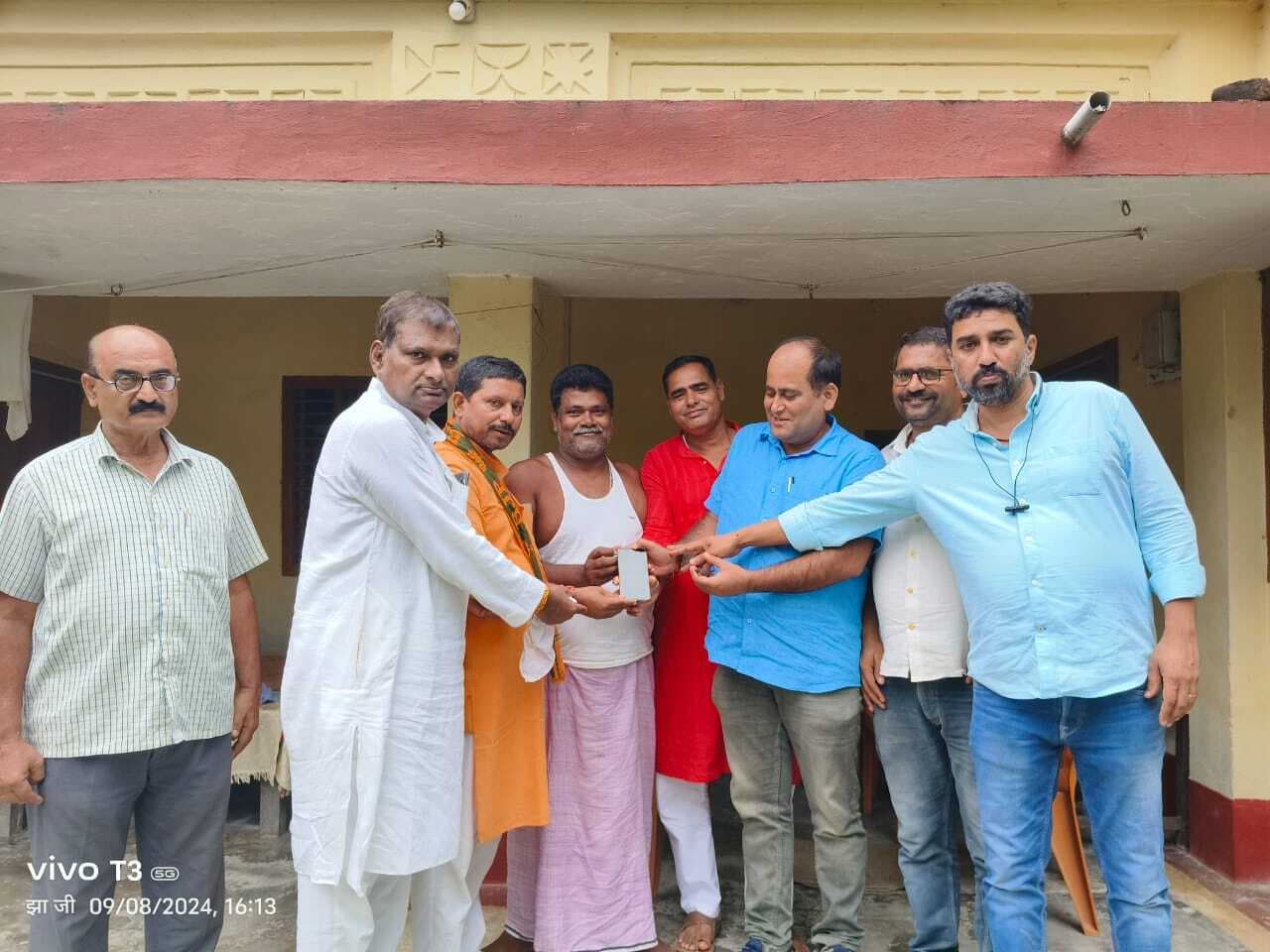 भाजपा कार्यकर्ताओं की सदस्यता का किया गया नवीकरण