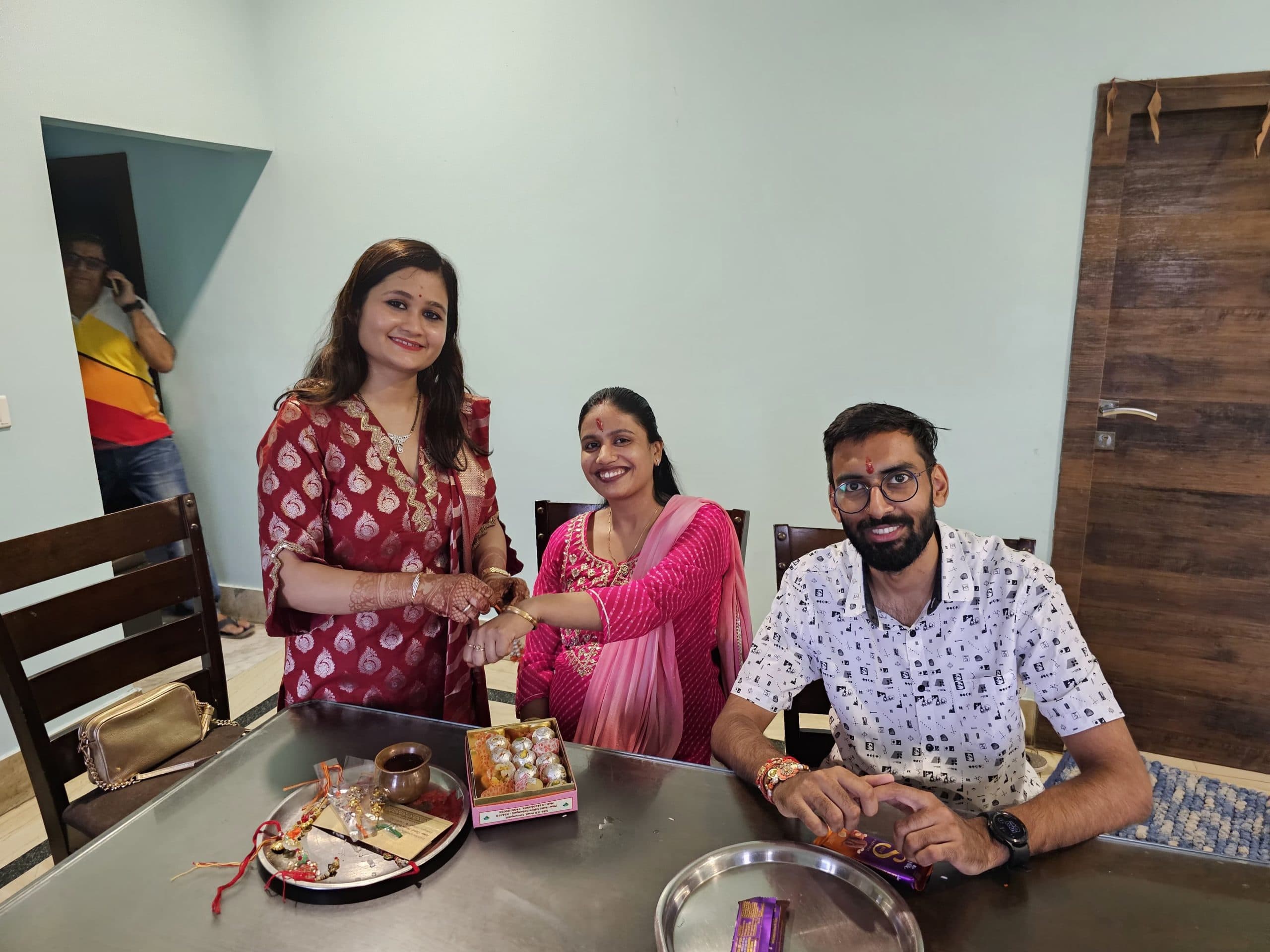 ऋषि पंचमी पर माहेश्वरी समाज ने मनाया रक्षाबंधन का त्योहार