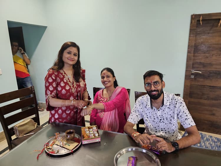 ऋषि पंचमी पर माहेश्वरी समाज ने मनाया रक्षाबंधन का त्योहार