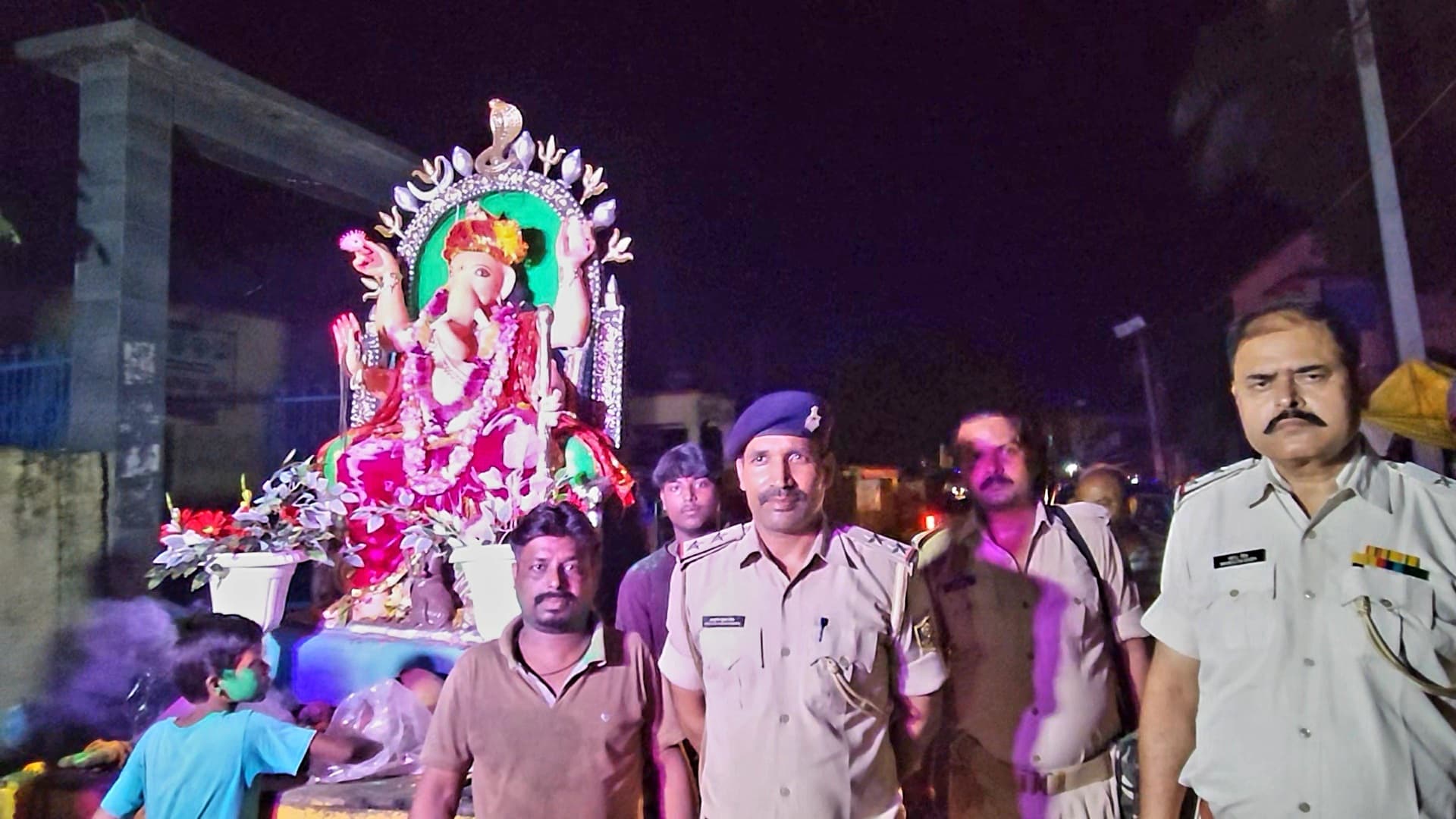 मूर्ति विसर्जन के साथ संपन्न हुआ श्री गणेश महोत्सव