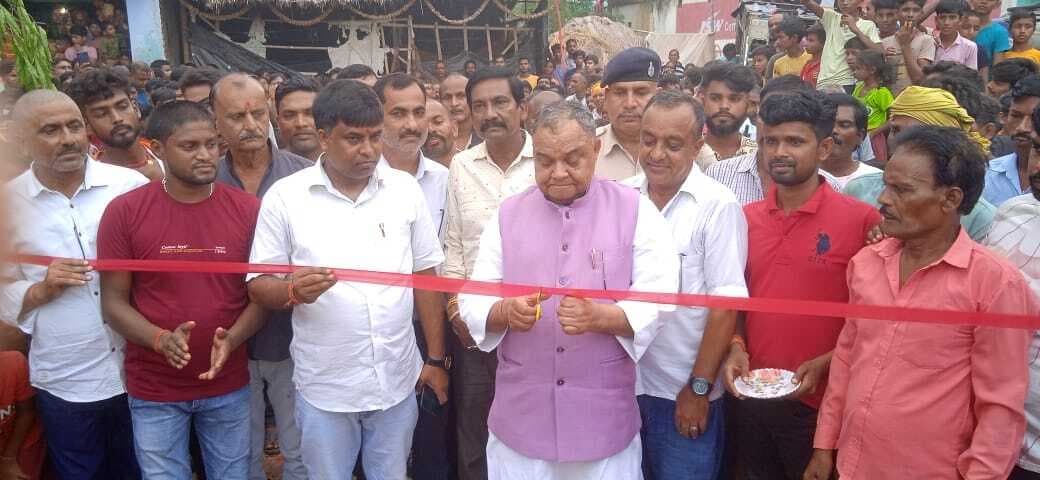 पंजवारा नगरी की टीम बनी मटका फोड़ प्रतियोगिता के विजेता