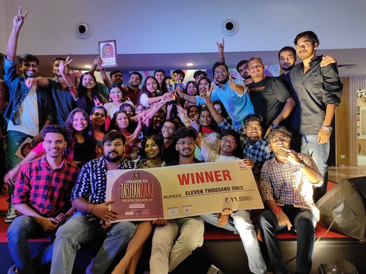 एमआइटी के टशनबाजों ने दिखाया दमखम, जीता प्रथम स्थान