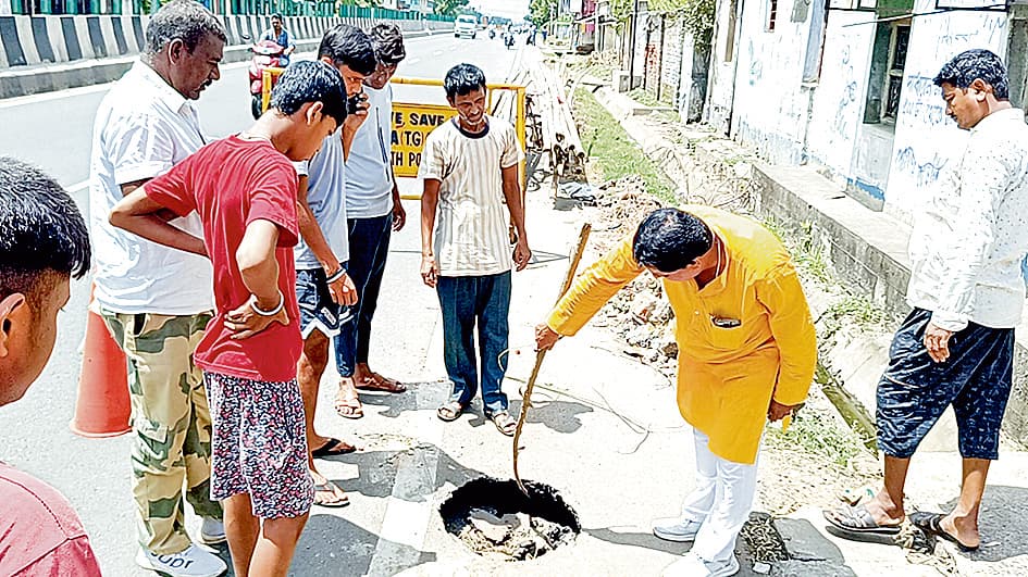 एनएच-19 : गोफ बनने से लोगों में भय का माहौल