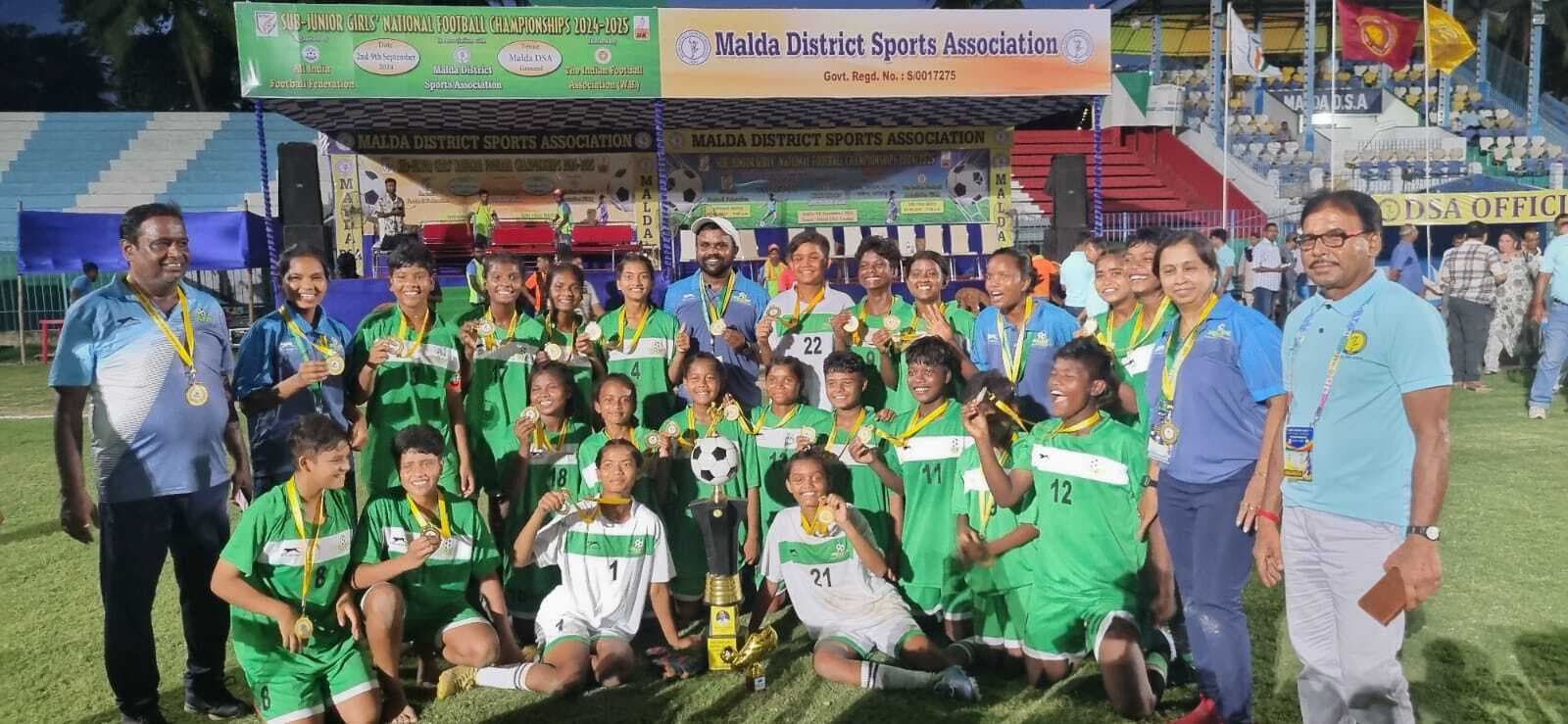 Football : बिहार को हरा कर झारखंड की बालिकाएं फाइनल में पहुंचीं