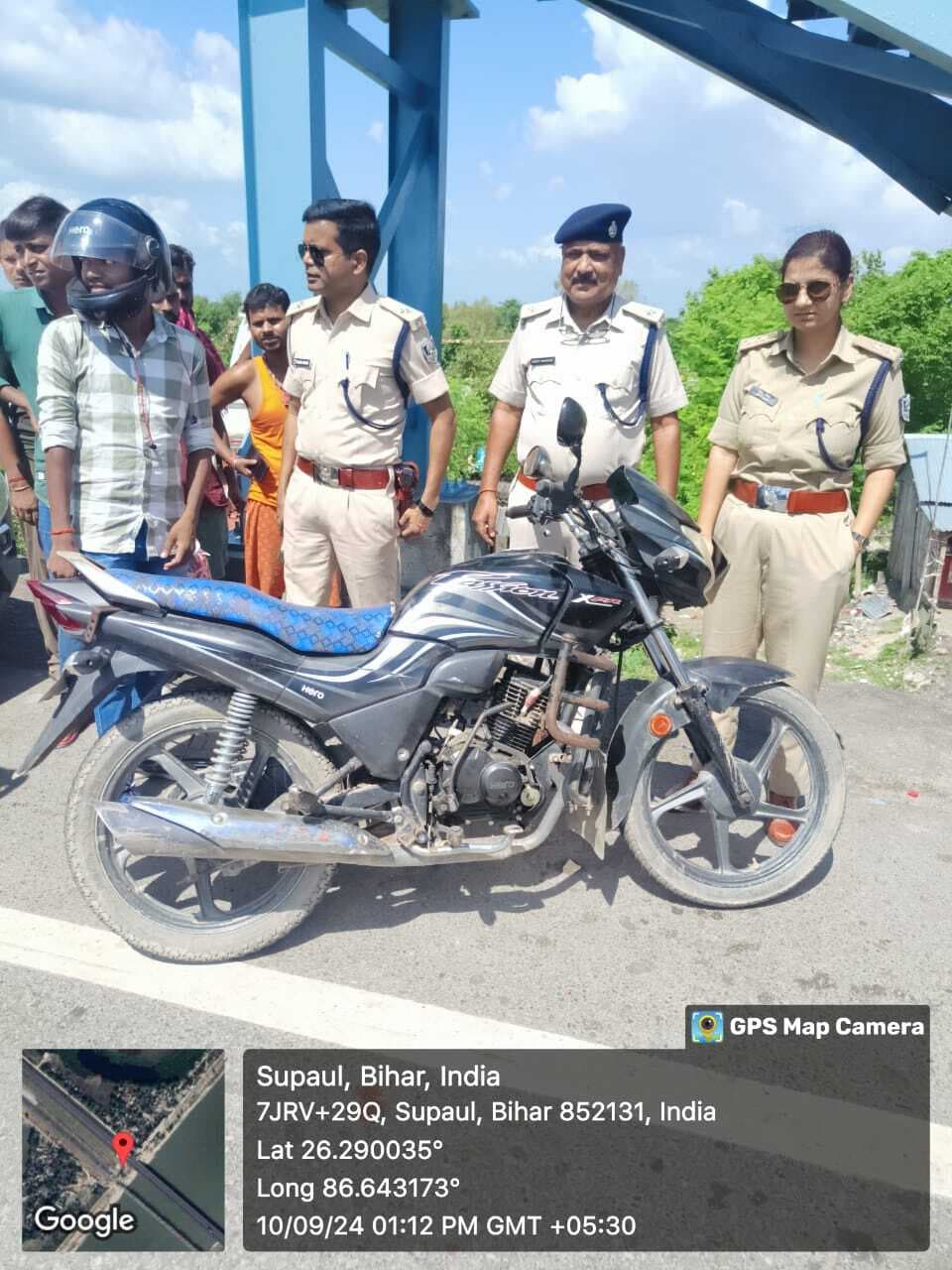 ट्रैफिक नियम के उल्लंघन मामले में विभिन्न वाहन चालकों से वसूला गया एक लाख रूपये जुर्माना