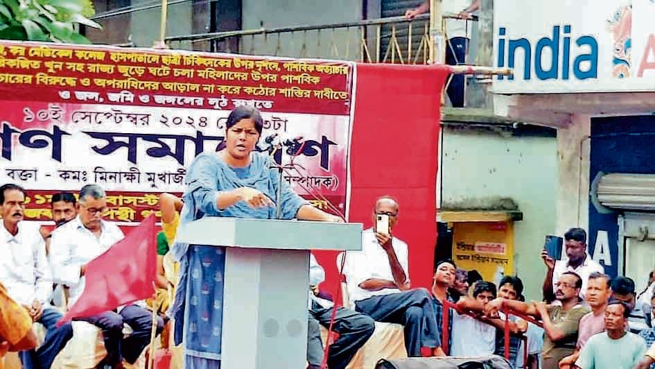 आरजी कर अस्पताल की घटना के पीछे शासक दल का छिपा है भ्रष्टाचार : मीनाक्षी मुखर्जी