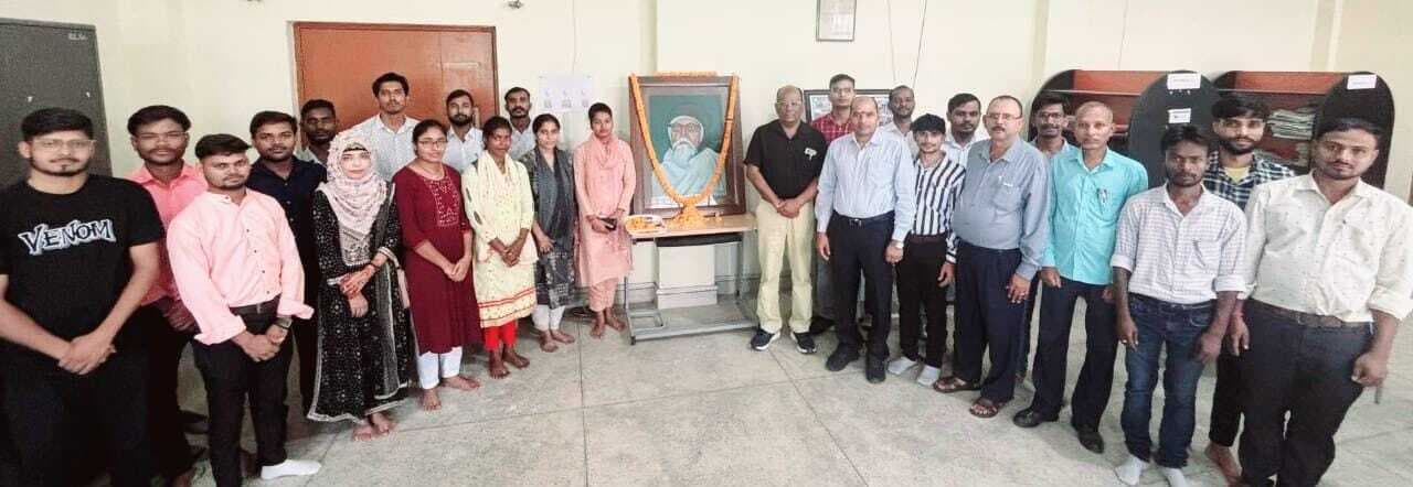 आचार्य विनोबा भावे की मनायी जयंती