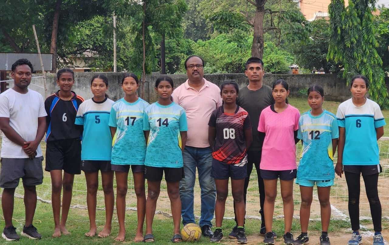 झारखंड राज्य महिला टेनिस वॉलीबॉल टीम घोषित