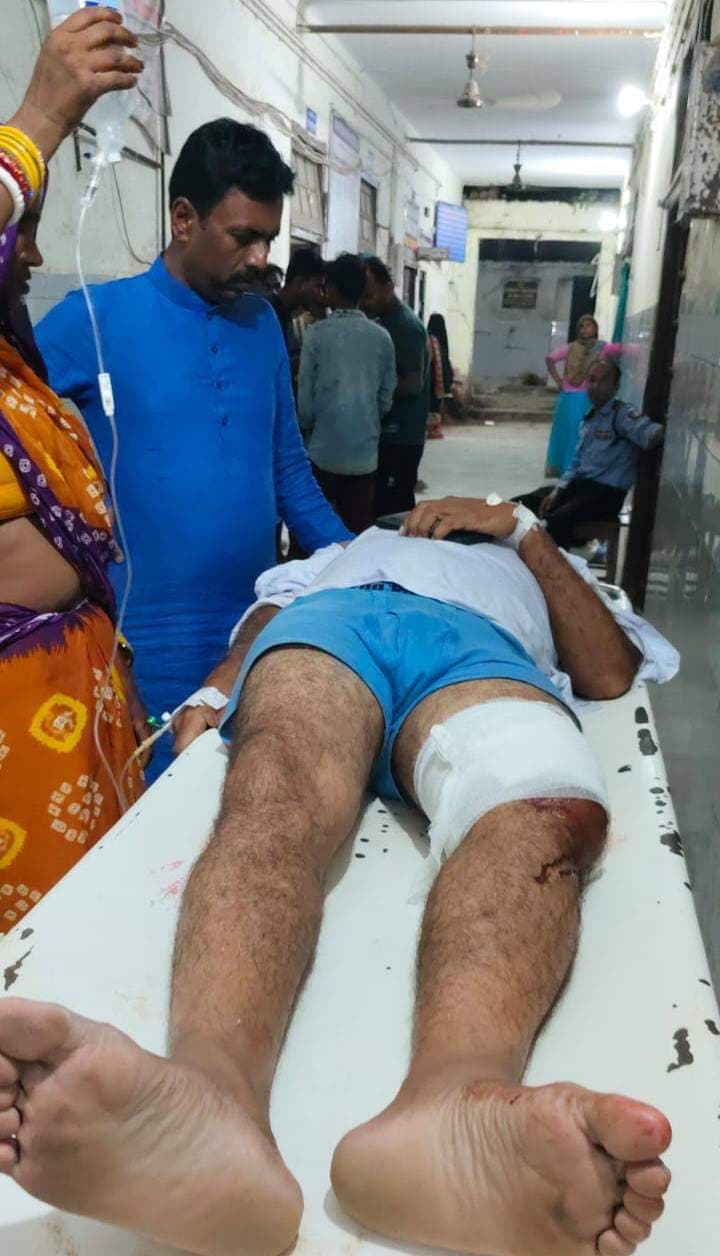 Crime News. अपराधियों ने चिकित्सक को मारी गोली, डीएमसीएच रेफर