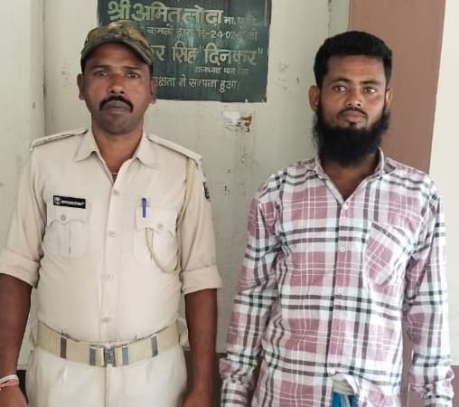 आरोपित को पुलिस ने किया गिरफ्तार