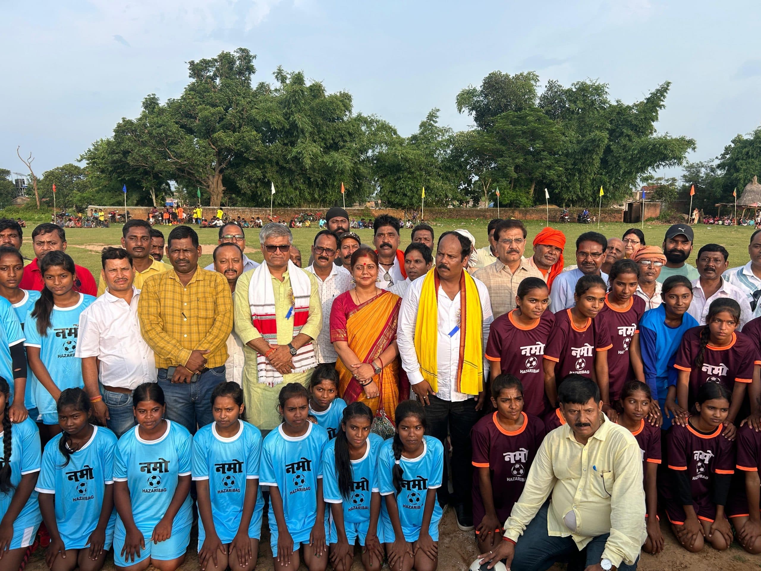 नमो फुटबॉल मैच से खिलाड़ियों को मिलता है अवसर : शेफाली