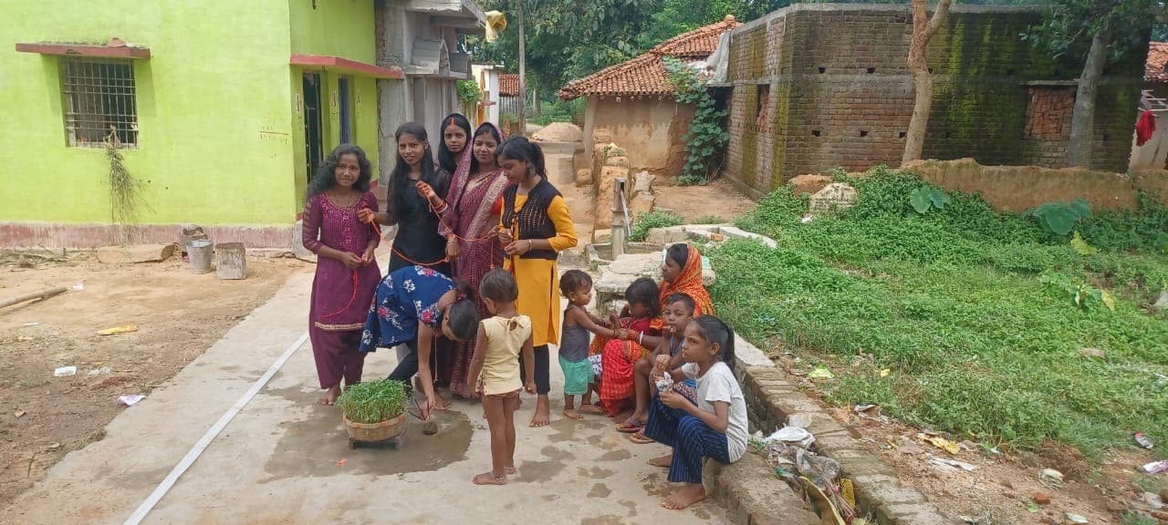 नारायणपुर क्षेत्र में धूमधाम से मना प्रकृति पर्व करमा