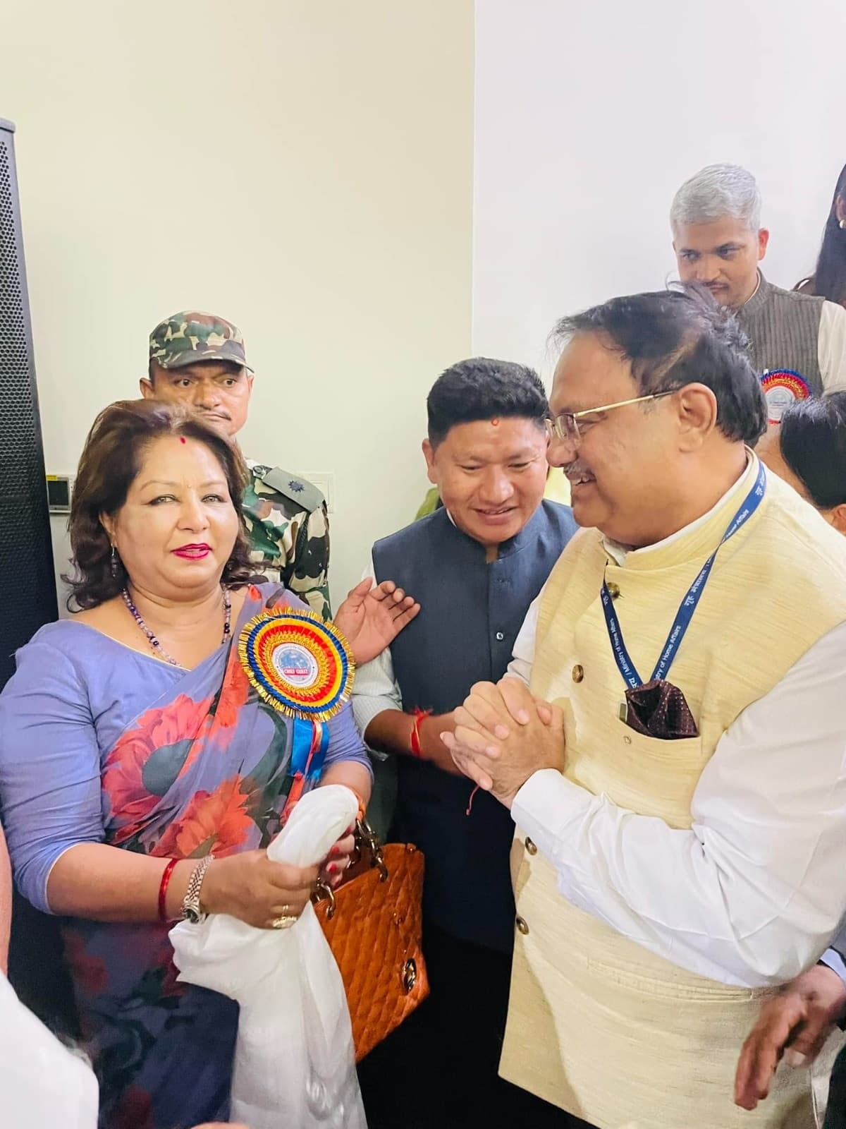 नेपाल की विदेश मंत्री से मिले केविवि के कुलपति