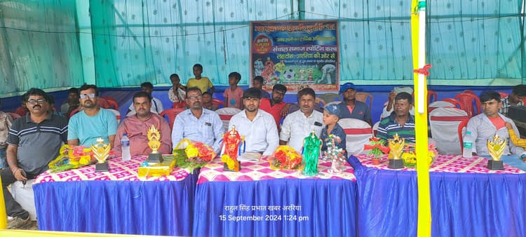 संताल समाज स्पोर्टिंग क्लब में दो दिवसीय मैच का आयोजन