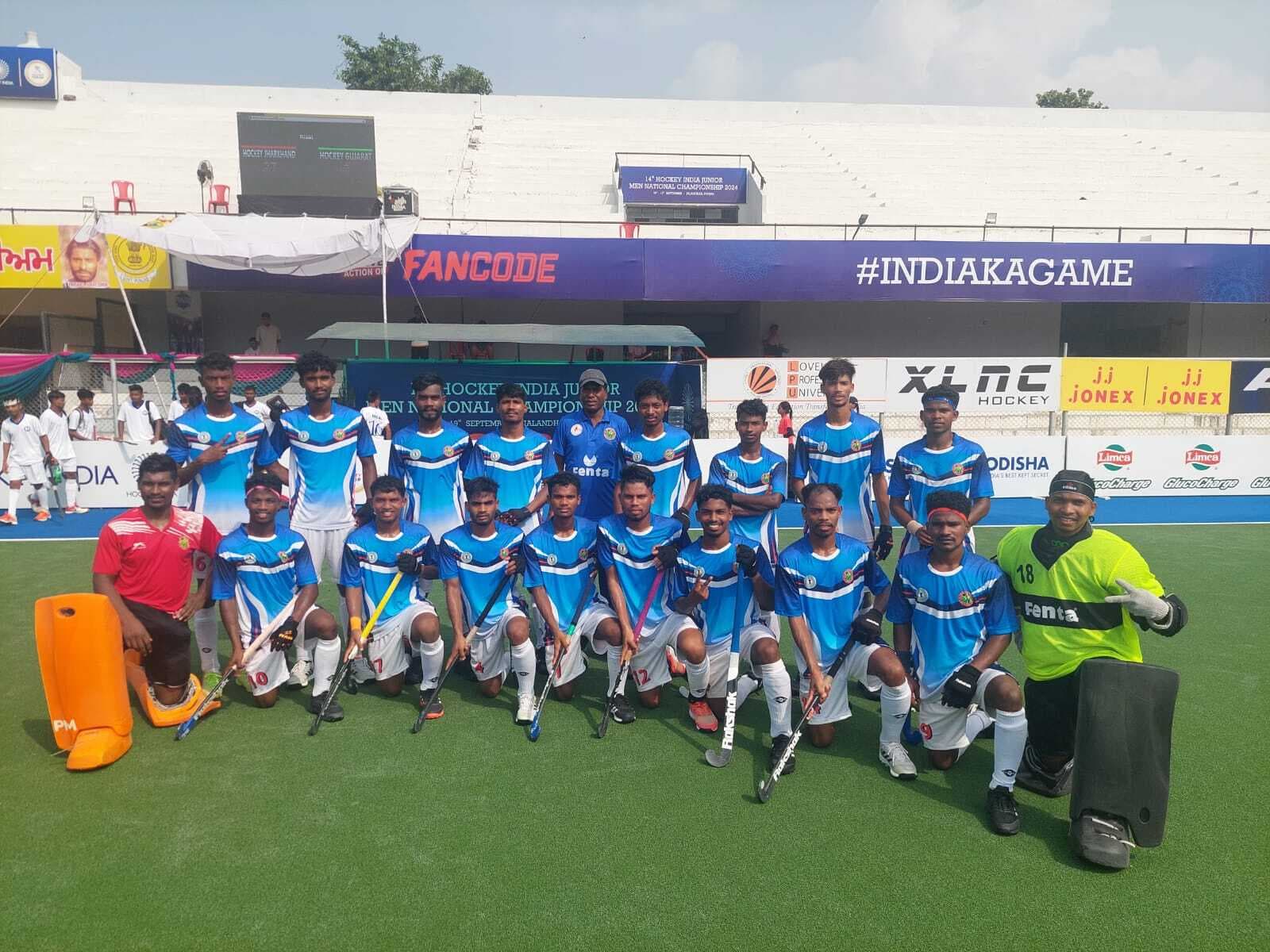 Hockey: गुजरात को 27 गोल से हरा झारखंड पुरुष हॉकी टीम क्चार्टर फाइनल में