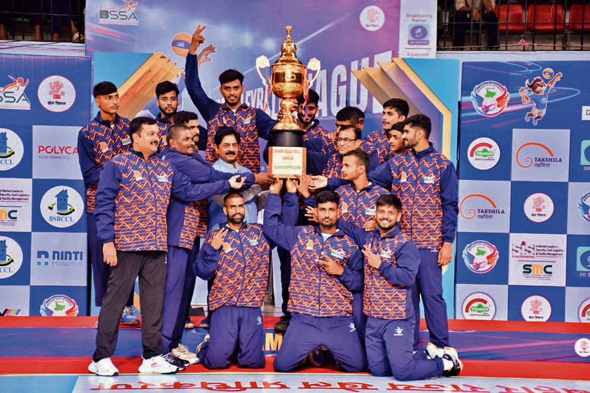 बिहार वॉलीबॉल लीग में नालंदा डिफेंडर्स चैंपियन