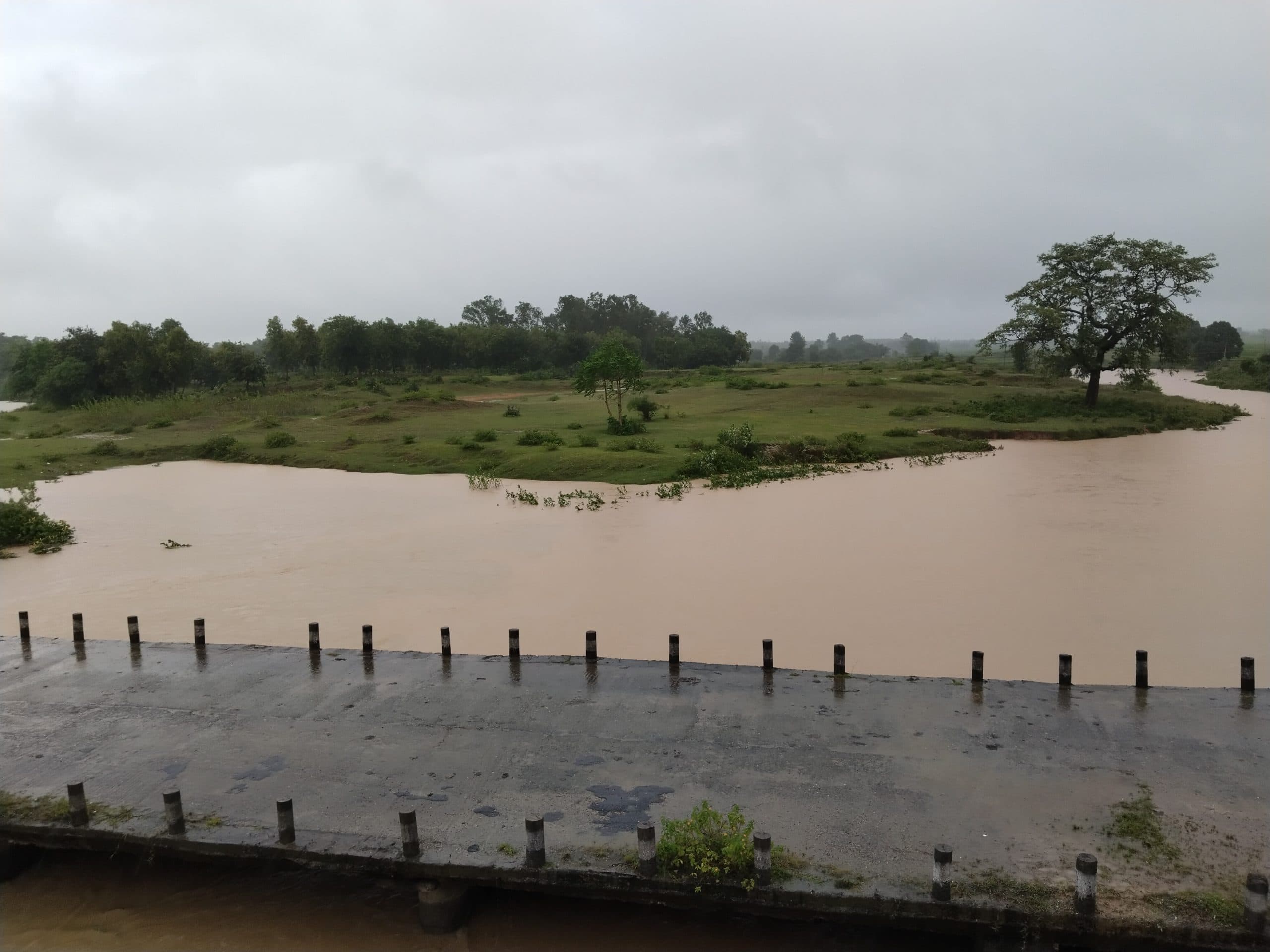 इचाक में टमाटर और आलू की फसल खराब, कई कच्चे घर गिरे