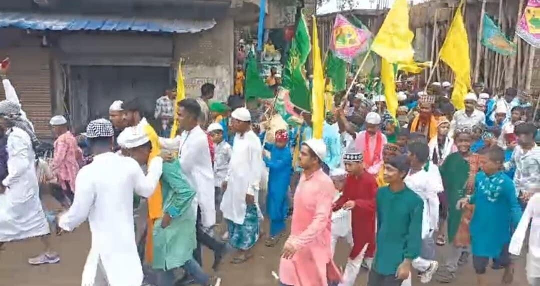 मुर्शिदाबाद जिले में पैगंबर मोहम्मद को किया गया याद