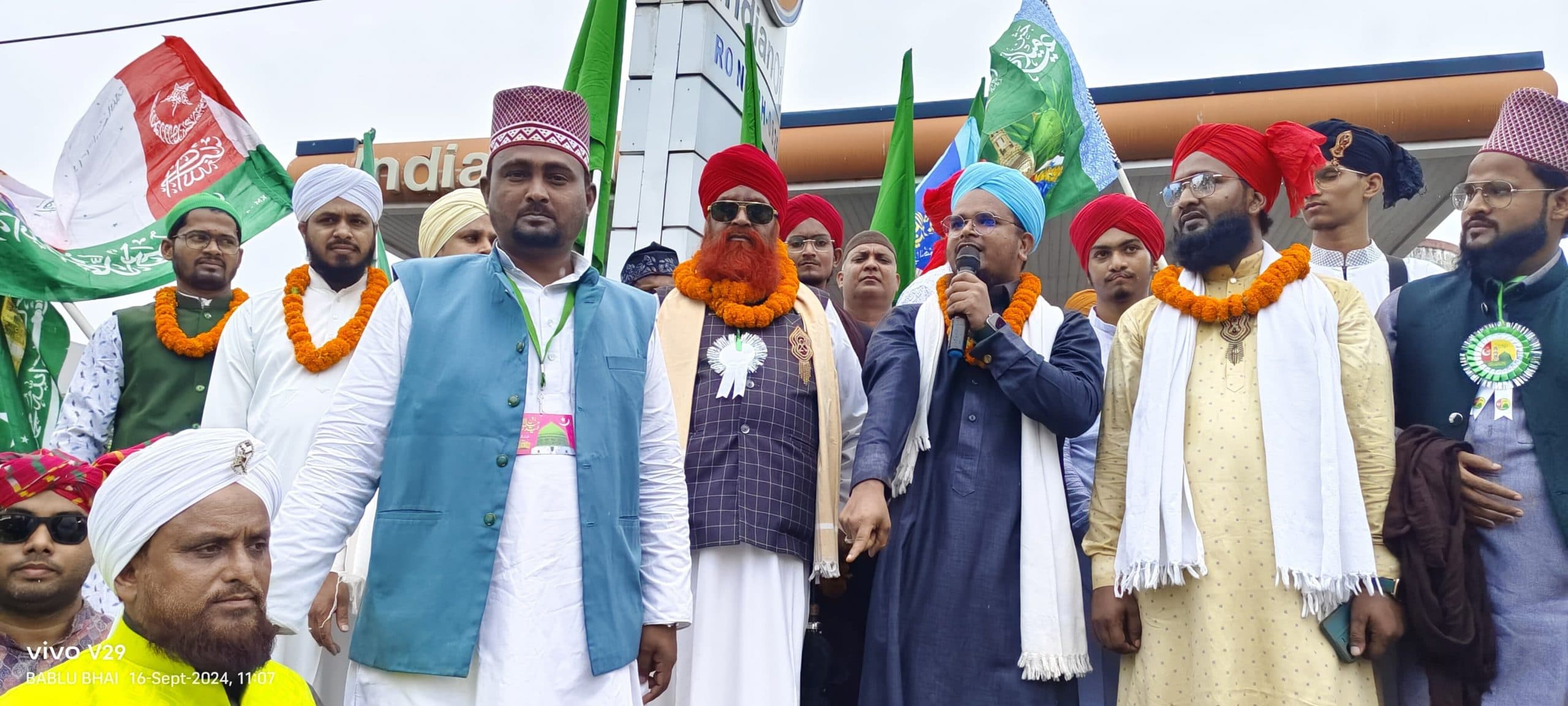 celebration e eid miladunnabi: शानो शौकत से निकाला गया जश्न ए ईद मिलादुन्नबी का जुलूस