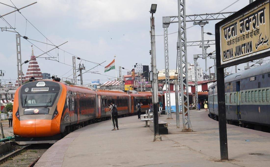 पटना-टाटानगर वंदे भारत कल से शुरू, सीसी का 1505 रुपये व इसी का 2570 रुपये भाड़ा
