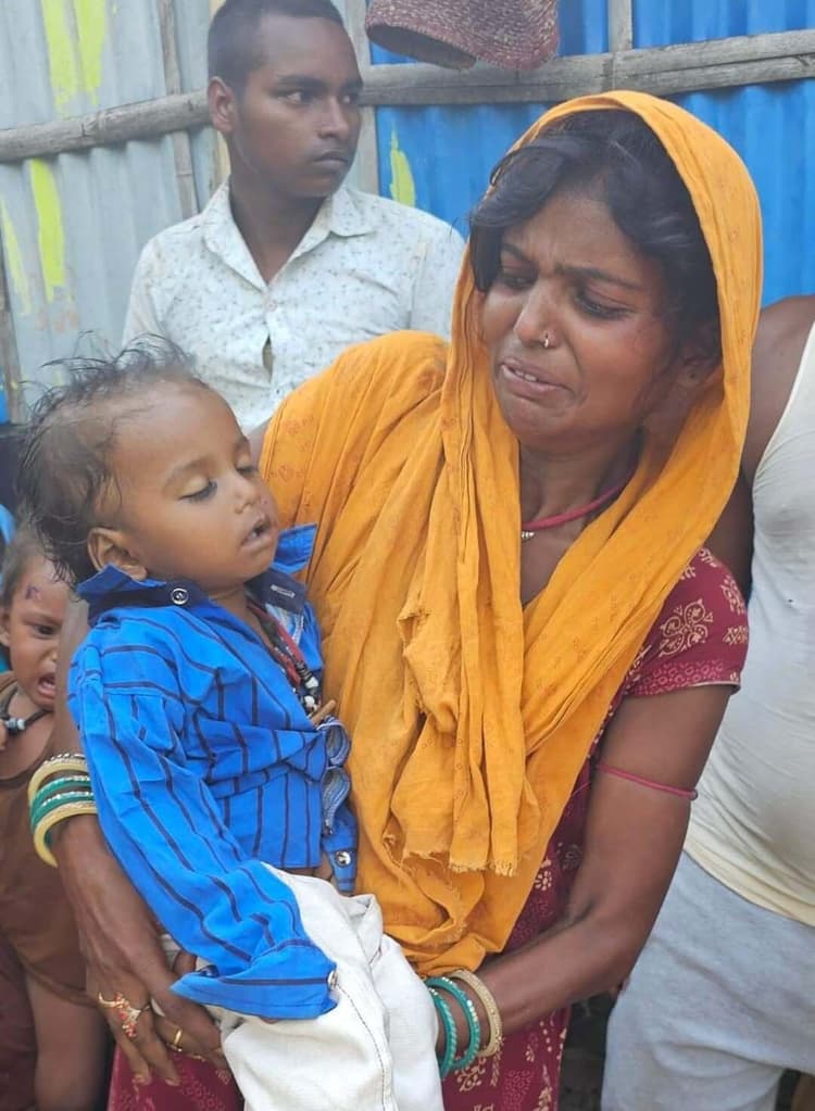 भिट्ठा वार्ड 10 में पोखर में डूबने से बच्चे की मौत