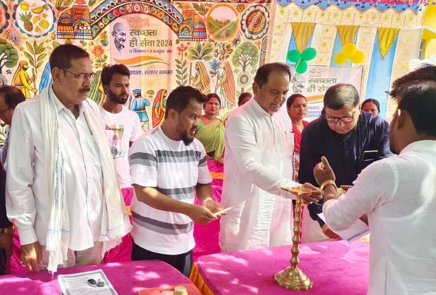 नपं कार्यालय में स्वच्छता ही सेवा अभियान 2024 का हुुआ शुभारंभ