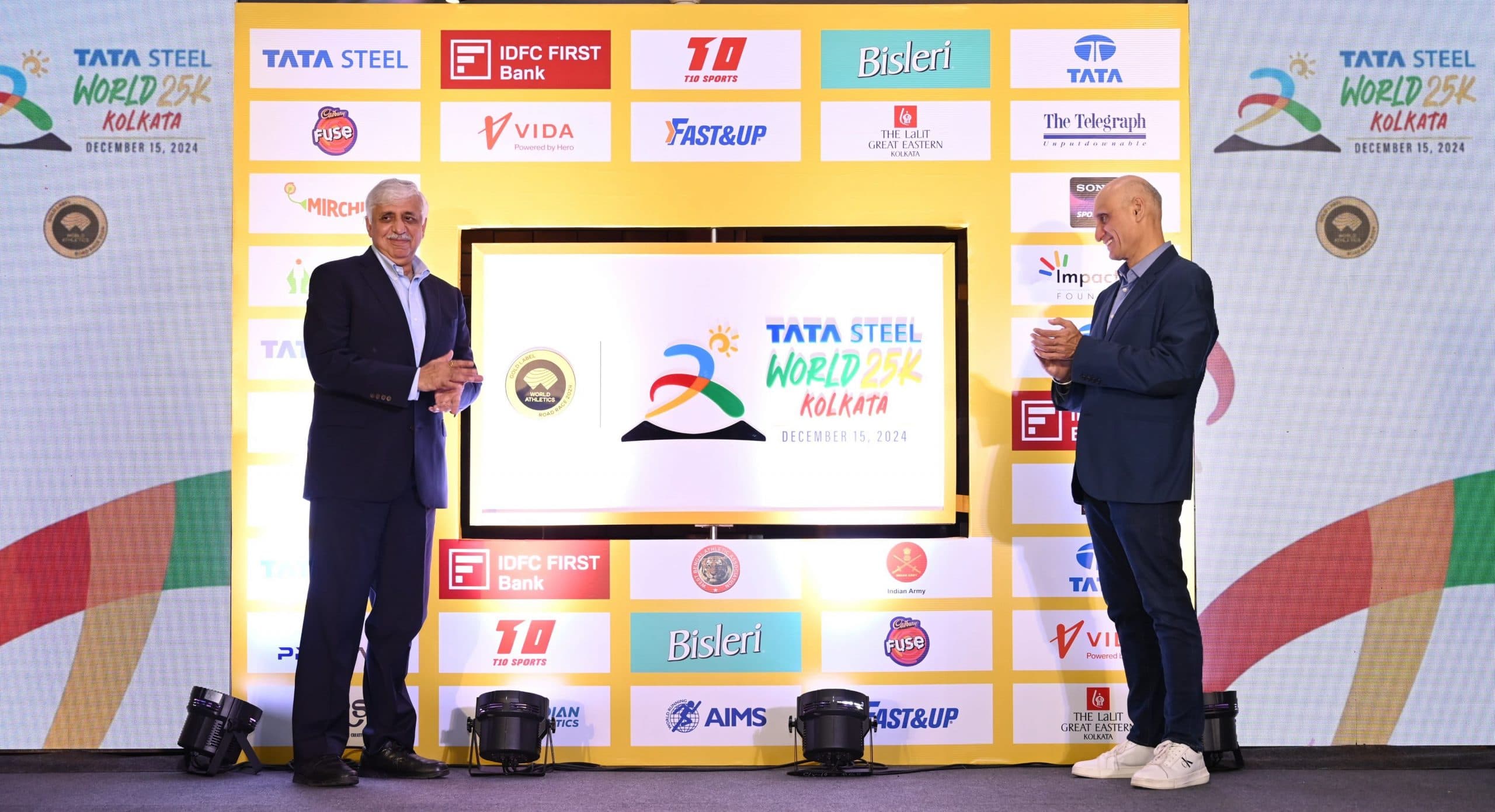 टाटा स्टील 25 किलोमीटर कोलकाता दौड़ 15 दिसंबर को
