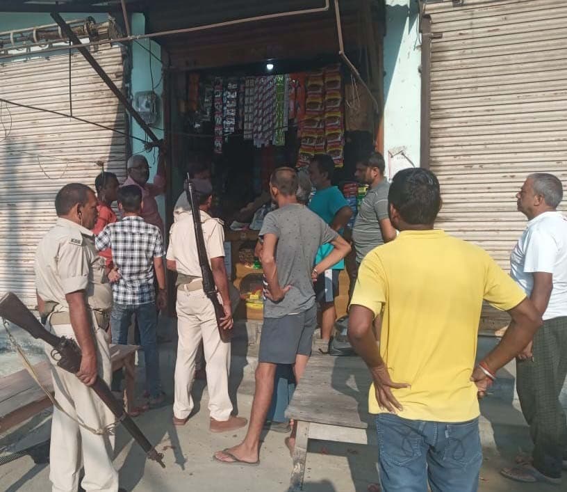 किराना दुकान में नगद समेत हजारों के समान की चोरी