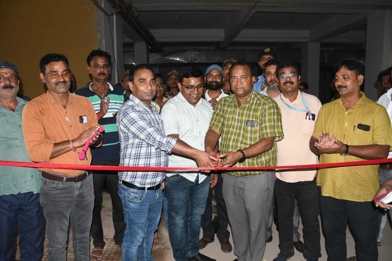 जीएमसीएच में वाहन पार्किंग स्थल का अधीक्षक ने किया उदघाटन