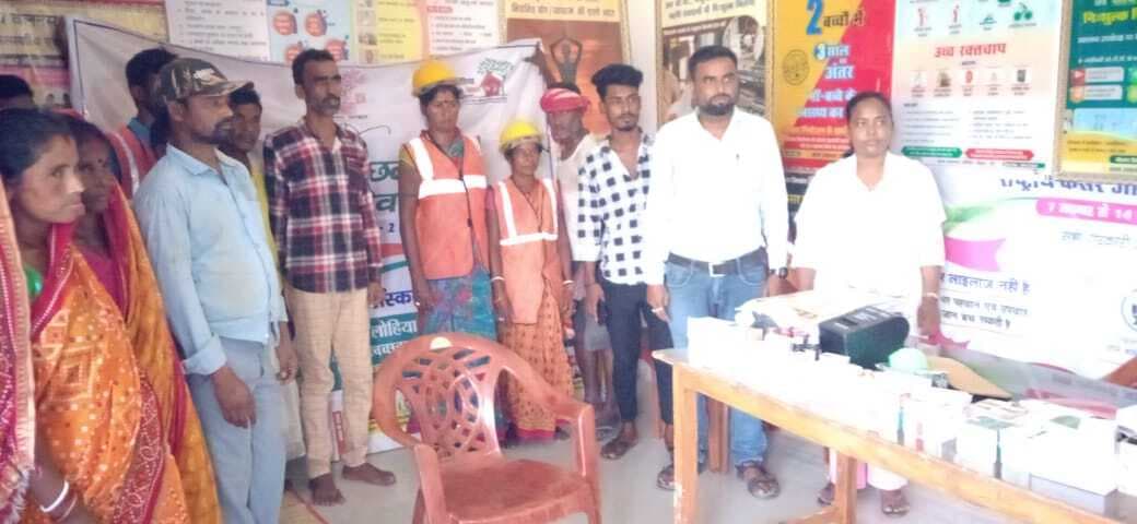 स्वच्छता ही सेवा कार्यक्रम के तहत सफाई कर्मियों का किया गया स्वास्थ्य परीक्षण
