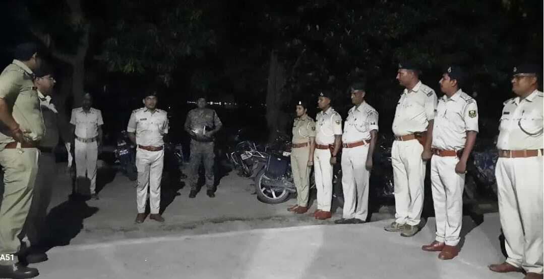 गोली कांड का एसपी ने लिया जायजा, परिजनों से भी मिले