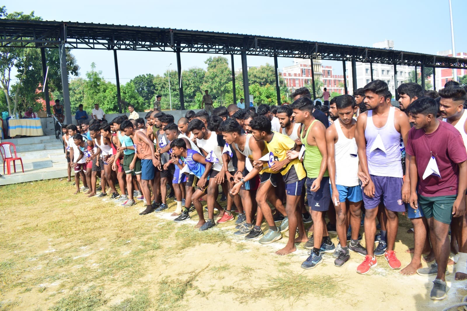 चौकीदार बहाली के लिए हुई शारीरिक दक्षता जांच परीक्षा में 132 अभ्यर्थी हुए उत्तीर्ण