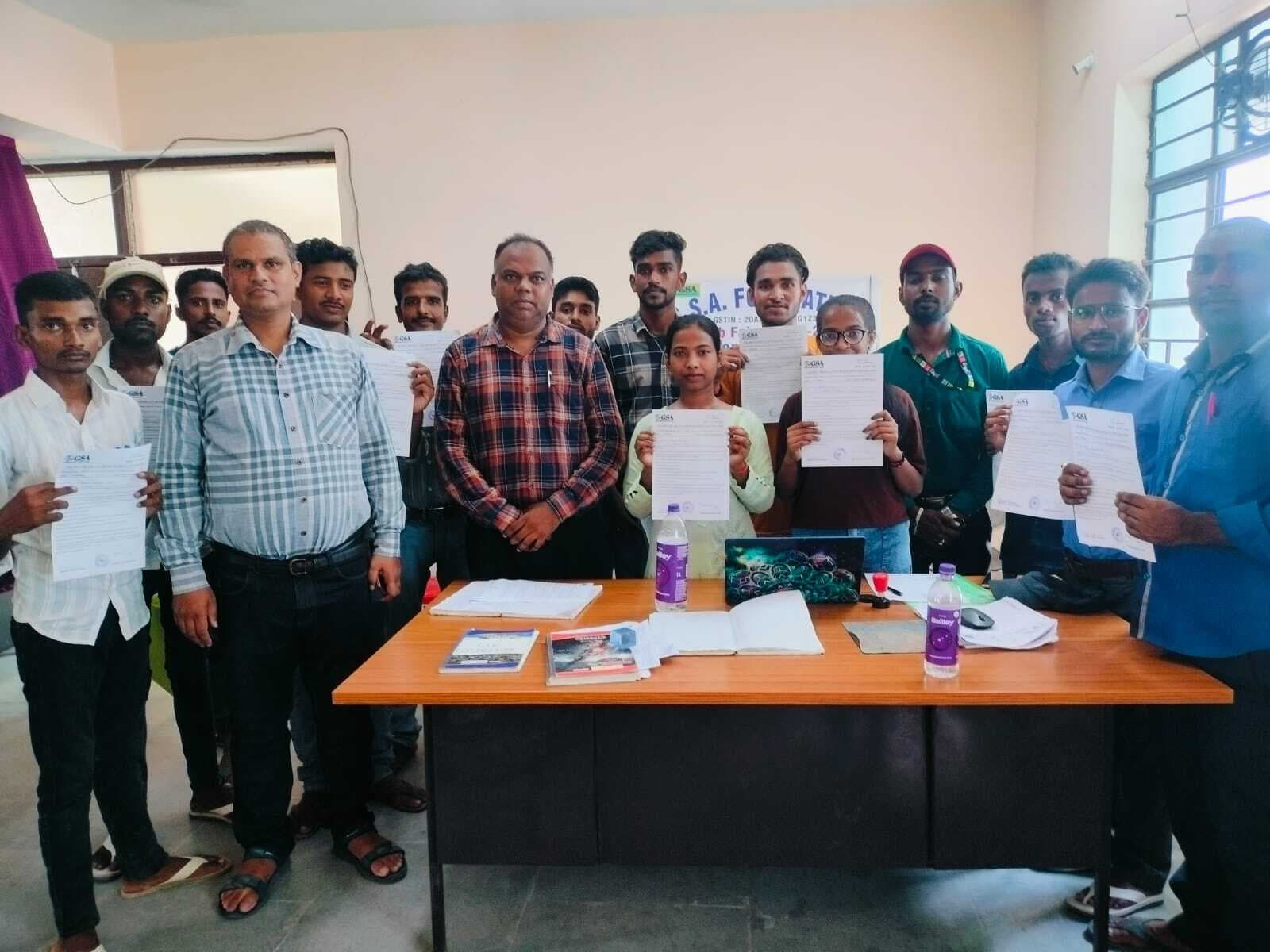 एक दिवसीय जॉब कैंप में 13 अभ्यर्थियों का हुआ चयन