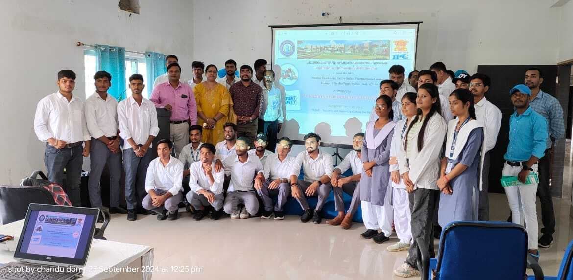 दवा के सेवन से शरीर में परेशानी दिखे तो यह एडीआर के संकेत: डॉ श्री सुधा